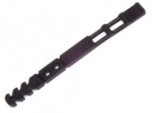 Крепление универсальное малое, безарматурный вариант. Цвет: чёрный. 33-00-19