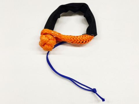 Софт шакл 6 мм/5 т с защитным чулком S-ST-06-OR