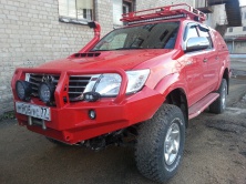 Багажник экспедиционный РИФ Toyota Hilux 2005-2014  RIFVIG-roof