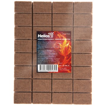 Брикеты для розжига HELIOS 32 шт.  HS-BR-32