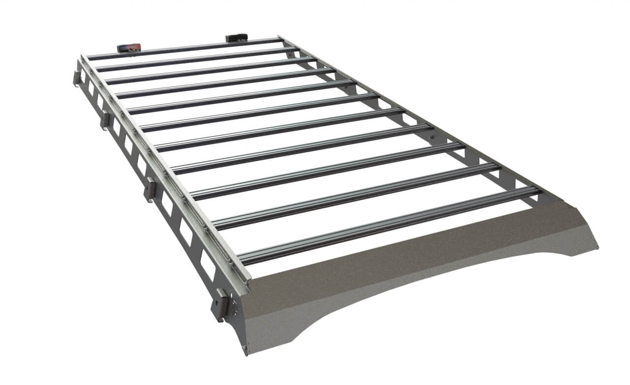 Багажник экспедиционный STC Nissan Patrol Y61 ШТОРКА задний свет  STC-NPA/97-TR1-L2