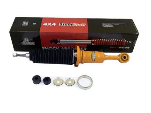 Амортизатор SteelStaff передний Toyota Hilux 2005-2014, 2015+, Prado 120/150, FJ Cruiser (лифт 0-50 мм Foam Cell) SSF-3152