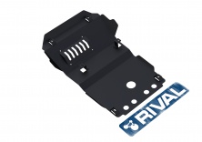 Защита картера без крепежа RIVAL  Toyota Land Cruiser 120 Prado 1.5731.1