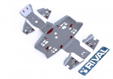 Комплект защит Honda TRX 420/500 IRS Риваль 444.2110.1