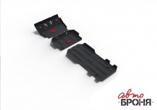 Комплект защит радиатор + картер + КПП + РК АвтоБроня Toyota Land Cruiser 150 Prado  K111.09516.1 Комплект защит радиатор + картер + КПП + РК АвтоБроня Toyota Land Cruiser 150 Prado  K111.09516.1