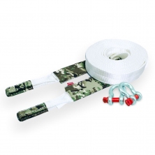 Динамический строп(рывковый), 12т, 5м, серия Туризм с шаклами 3.25т Tplus T010307