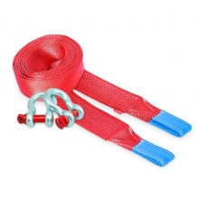 Динамический строп(рывковый), 12т, 6м, серия Стандарт с шаклами 4.75т Tplus T008024