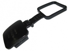 Заглушка фаркопа 2" с фиксатором универсальная, черная  0-20-962
