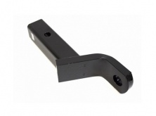 Фаркоп съемный под квадрат с занижением 3", черный redBTR   500300