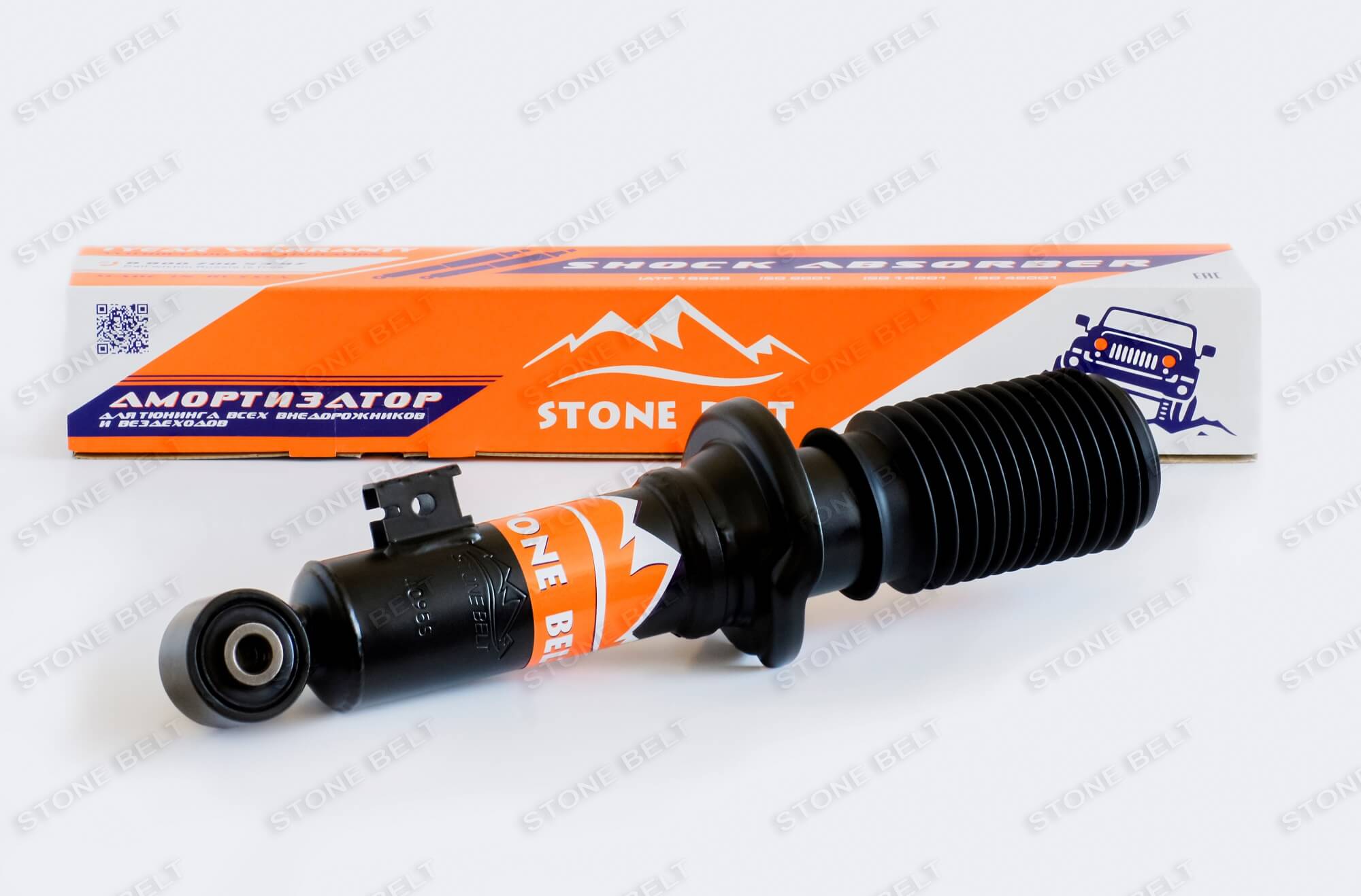 Амортизатор STONE BELT Mitsubishi L200 /Pajero Sport II/ III передний, лифт 200мм 4096S