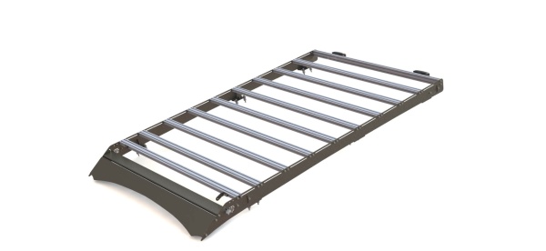 Багажник экспедиционный STC Toyota Land Cruiser 100/105/Lexus LX470 ШТОРКА с задним светом  STC-TLC100/105-TR1-L2