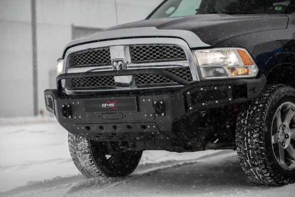 Бампер силовой передний BMS ALFA для Додж Рам 1500 2009-2017 BMS060066