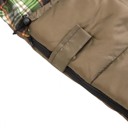 Мешок спальный Helios Beluha wide 220х90 (400 гр/м.кв) хаки (термофайбер/шерсть), (ТК: +8°C)  HS-BELW-400