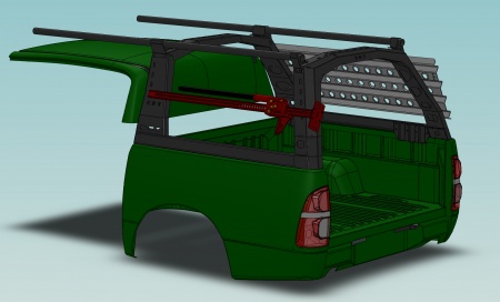 Каркас грузовой многофункциональный KDT Toyota HILUX 15062 (комплектация 1)