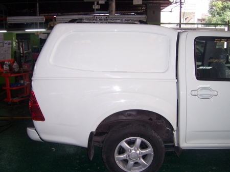 Коммерческий кунг SAMMITR S PLUS V2 (без окон) для Toyota Hilux 2015 REVO V2COM-TOYRV-NW-1D6