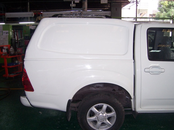 Коммерческий кунг SAMMITR S PLUS V2 (без окон) для Toyota Hilux 2015 REVO V2COM-TOYRV-NW-1D6