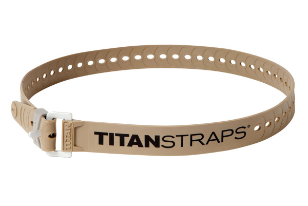 Ремень крепёжный TitanStraps Industrial кемал L = 91 см (Dmax = 27 см, Dmin = 5,5 см) TSI-0136-TAN