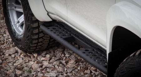 Пороги силовые Toyota Land Cruiser Prado 150 раздельные ступени STC-TLCP150-S-С2