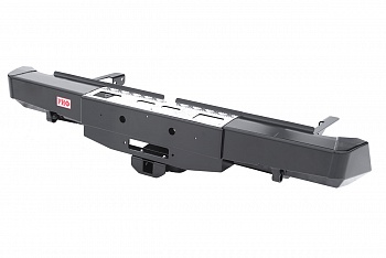 Бампер задний с площадкой под лебёдку и квадратом под фаркоп РИФ Toyota Hilux 2015+  RIFREV-20130