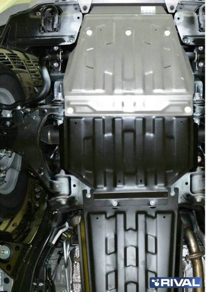 Защита картера; часть 1 RIVAL Toyota Land Cruiser 200  333.5713.2