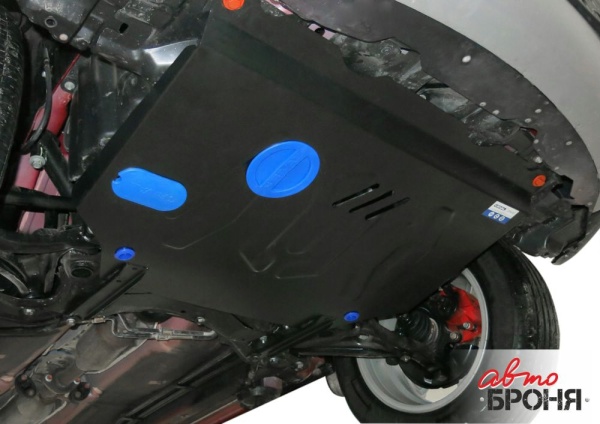 Защита картера + КПП АвтоБроня  Great Wall Hover M2 2013-2015/ Great Wall Hover M4 2013-2015  111.02011.1