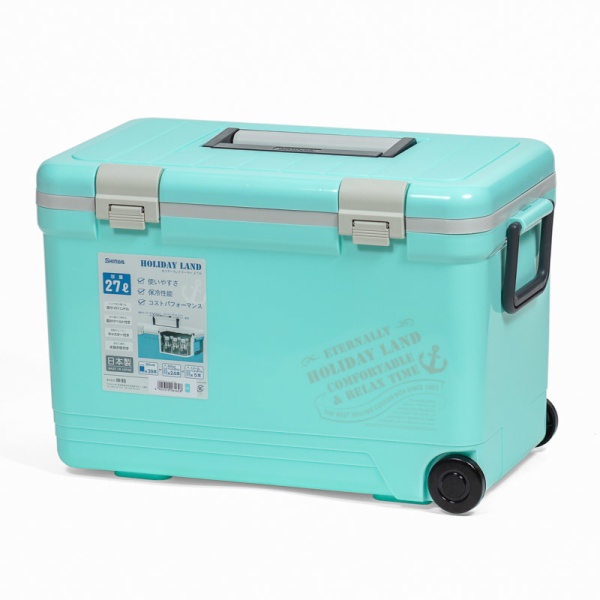 Термобокс SHINWA Holiday Land Cooler 27H синий  HLC-27H-BL