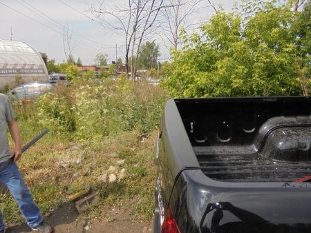 Накладки на борта кузова TOYOTA HILUX REVO NT-150602