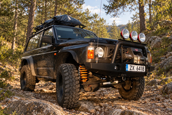 Nissan Patrol с подвеской Ironman на бездорожье
