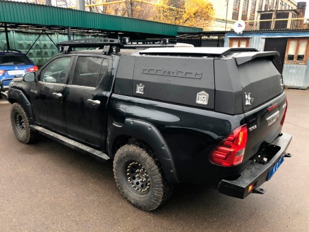 Кунг экспедиционный трехдверный III поколения KDT Toyota HILUX 2015-   15283