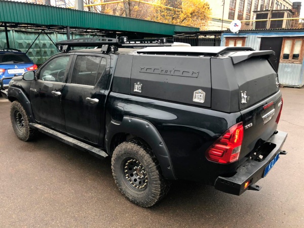 Кунг экспедиционный трехдверный III поколения KDT Toyota HILUX 2015-   15283