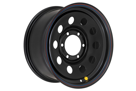 Диск усиленный стальной черный 6x139,7 8xR16 d110 ET+30 1680-63910BL+30X