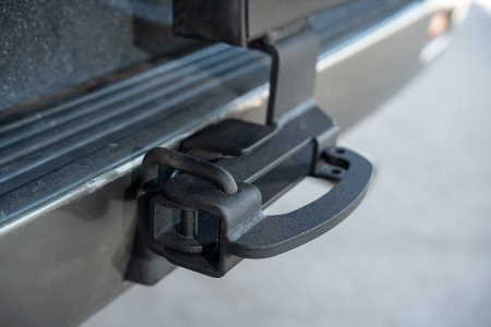 Калитка в штатный бампер Toyota Land Cruiser Prado 95 STC-TLCP95-G