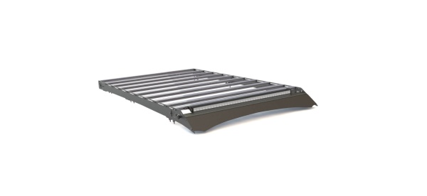 Багажник экспедиционный STC Toyota Land Cruiser 100/105/Lexus LX470 ШТОРКА с дальним и задним светом  STC-TLC100/105-TR1-L1L2