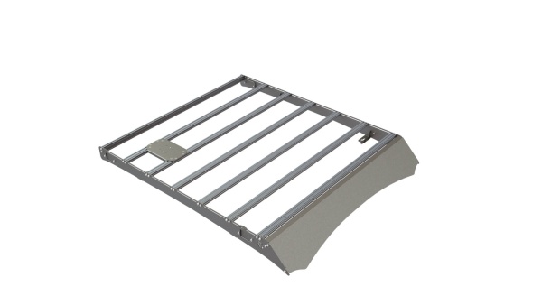 Кронштейн крепления плоских канистр на багажник STC-TR-FC