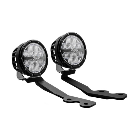 Комплект фар RIGID 360 серия 6″ с креплением на капот Toyota Tundra 22+ 46806