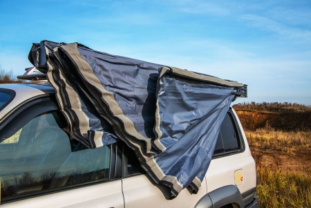 Маркиза автомобильная РИФ веерная, безопорная 2х2,3 м (левая)  RIFAV042023801