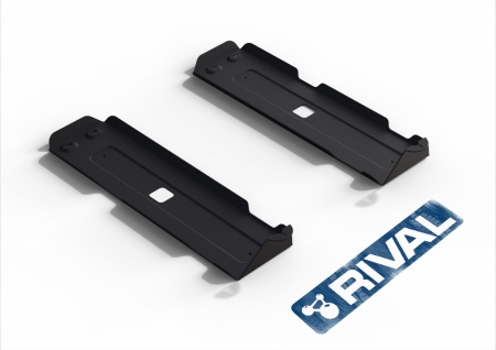 Защита топливного бака RIVAL UAZ Patriot 2007-2016, 2 Части    222.6309.1