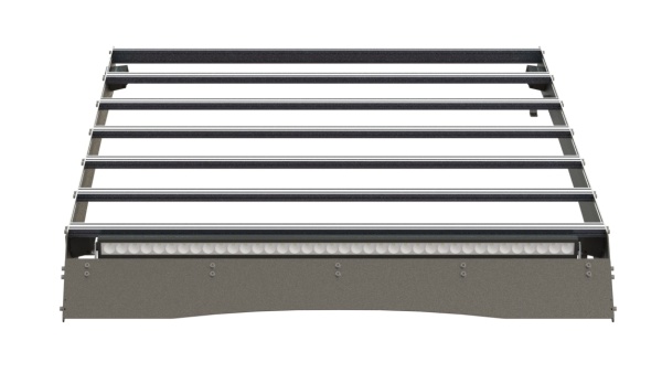 Багажник экспедиционный STC Nissan Navara с дальним и рабочим светом  STC-NN-TR-L1L3