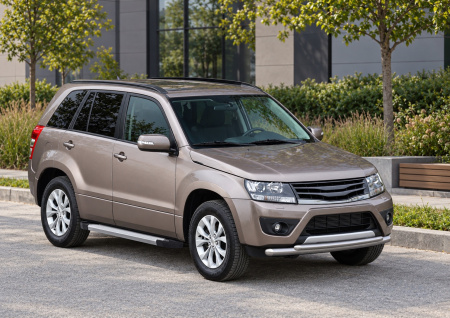Фото изделия: Порог Silver Rival Mitsubishi/ Nissan Terrano/Renault Duster /Ssang Yong/Suzuki F173AL — изображение 12