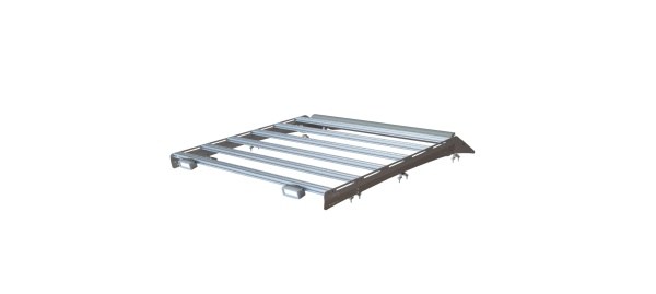 Багажник экспедиционный УСИЛЕННЫЙ STC Toyota Tundra Double Cab с дальним и задним светом  STC-TTDC-TRH-L1L2