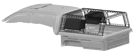 Ящик инструментальный для грузового каркаса STC Sollers ST8 2024+ STC-SST8/24-CFS-BOX