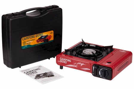 Плита газовая TOURIST CAMPING GURU, портативная, в кейсе TS-250