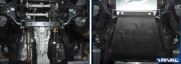 Защита КПП RIVAL  Ford Ranger 111.1831.1