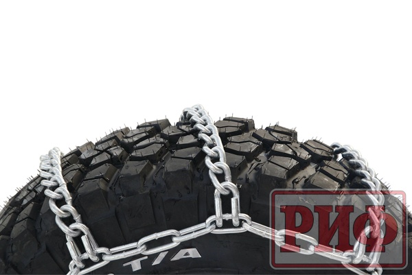 Цепи противоскольжения РИФ Вилочный погрузчик "лесенка" 30 мм, 8.15x15 (к-т 2 шт.) RIF18-0-000FL30