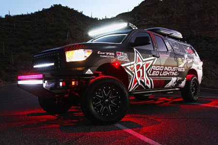 RIGID Rock Light Kit- Красный цвет свечения (4 модуля) 400213