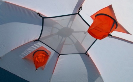 Палатка для зимней рыбалки Maverick Ice 2 (голубой / белый)  W-BW-ICE2