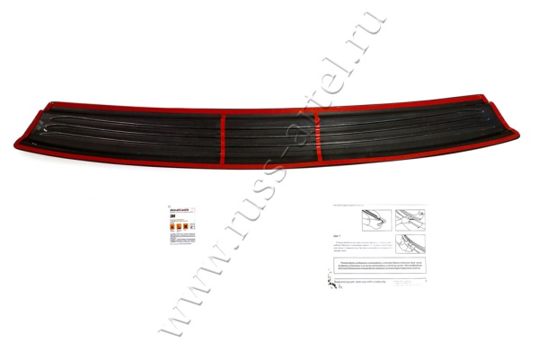 Накладка на задний бампер Русская артель KIA Sportage 2016-2018 (IV дорестайлинг)  NK-155802