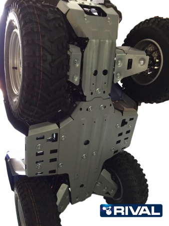 Комплект защит Yamaha ATV Grizzly 550 Риваль 444.7118.1