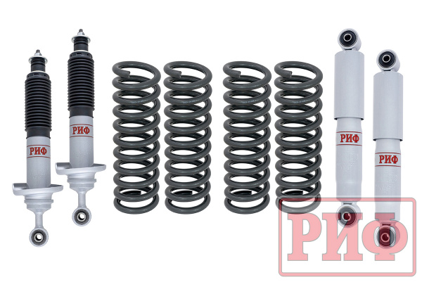 Лифт-комплект РИФ газовый Nissan Pathfinder R51 лифт 20 мм мягкий RIF-R51-A-G