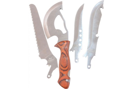 Набор туристический "СЛЕДОПЫТ", пила, топор, нож, в чехле  PF-TSP-C01